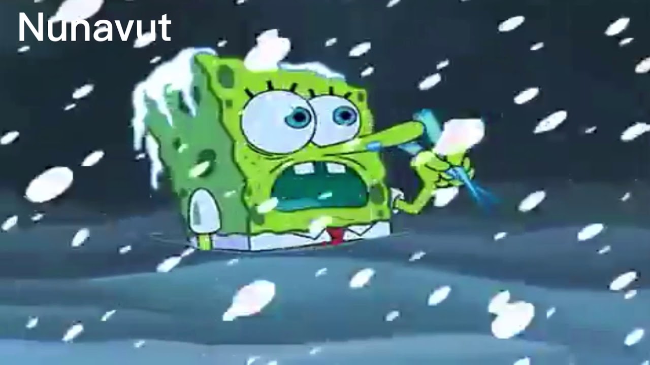 Canadian Provinces Portrayed by Spongebob