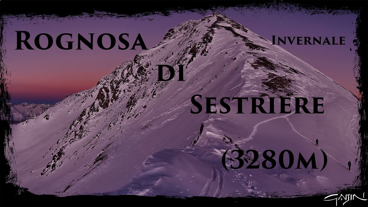 Rognosa di Sestriere (3280m) - Invernale