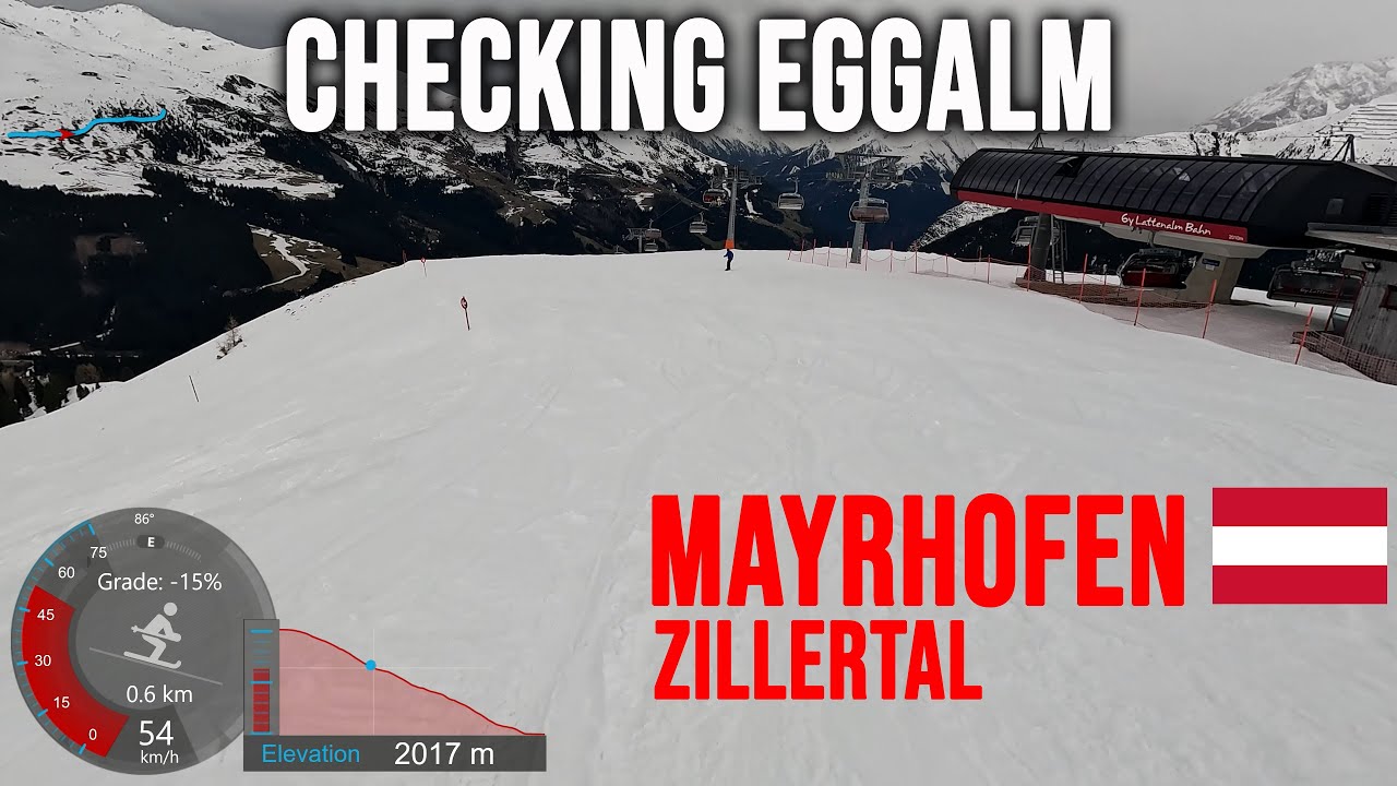 [4K] Skiing Mayrhofen, Checking Out Eggalm - Pistes 76, 77 and 78, Zillertal Austria, GoPro HERO11
