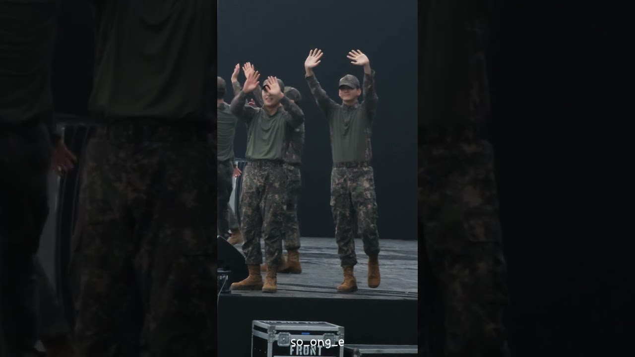 20231007 지상군페스티벌 상설무대 2일차 옹성우 focus (We Go Together + Smoke + 히트곡메들리 + 군가메들리)