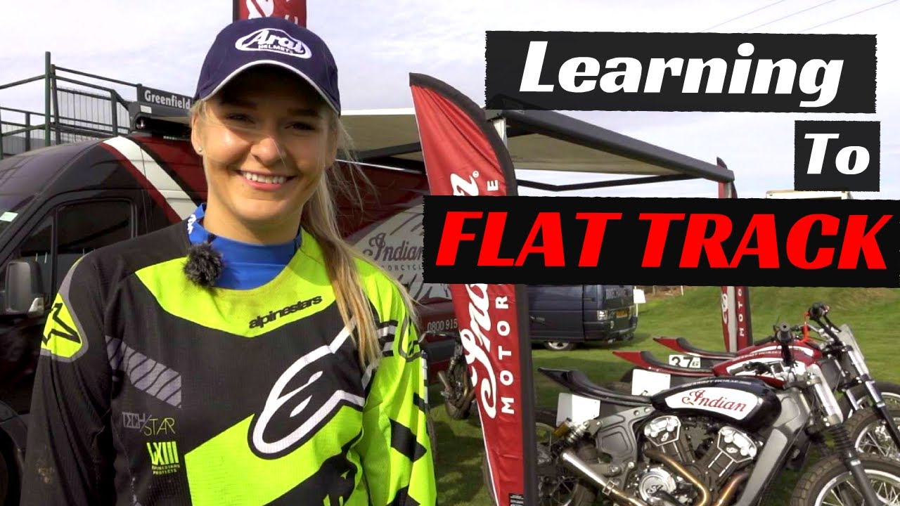 Learning To Flat Track, Has New Girl Ieva Got The Skills?
