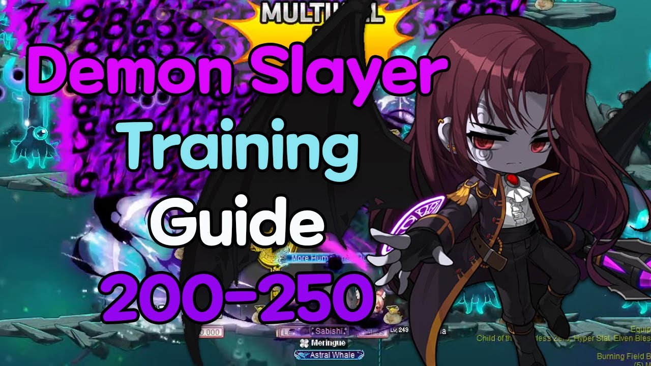Demon Slayer Training Guide 200 - 250