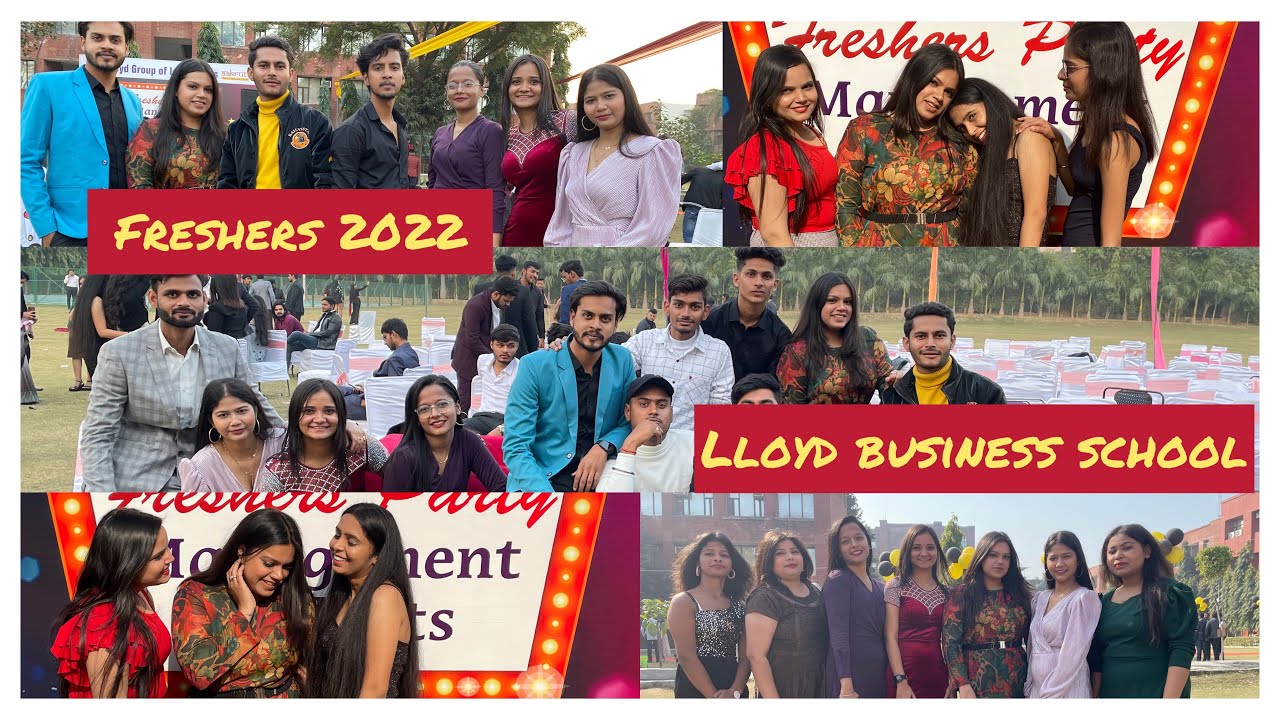 Freshers party | Lloyd business school