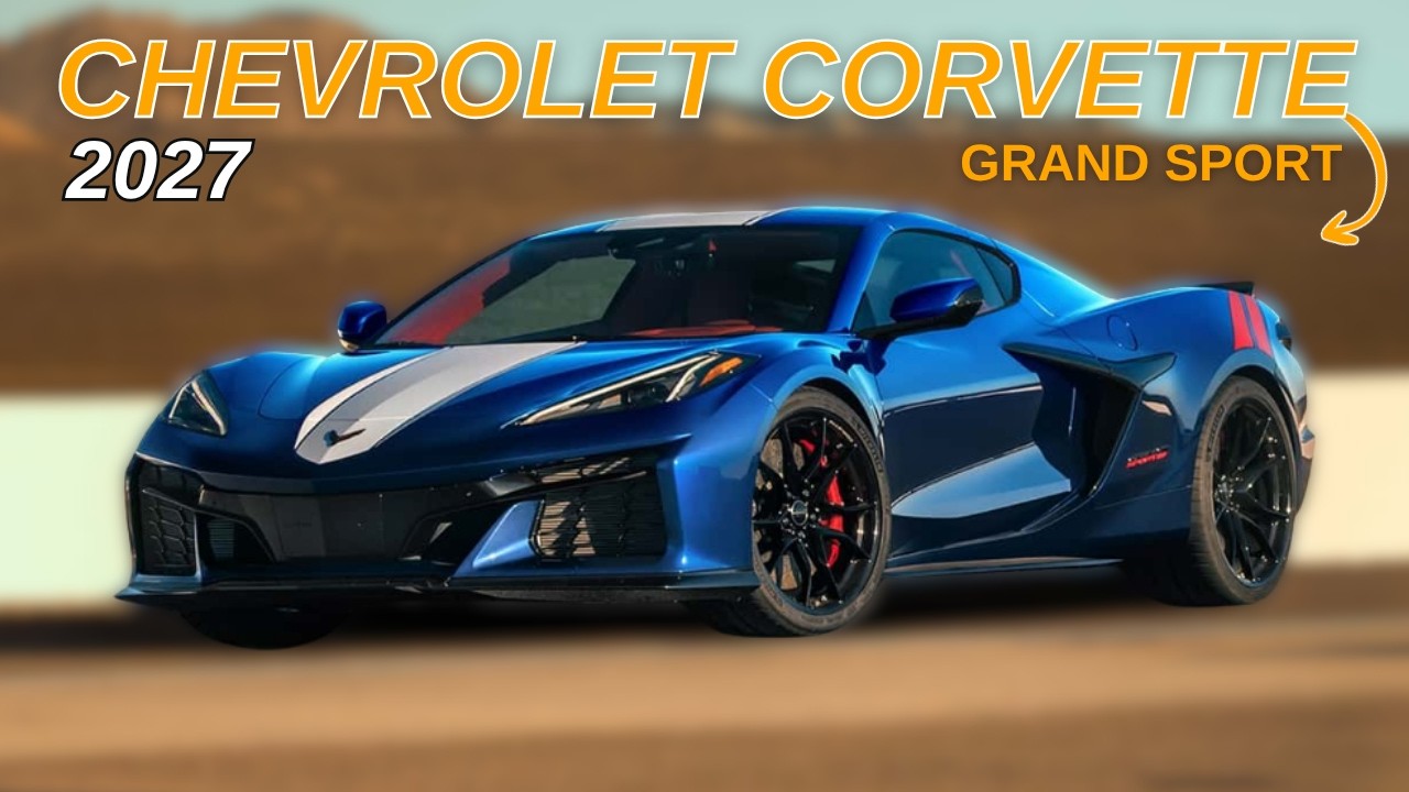 Этот Corvette C8 Grand Sport 2027 года меняет всё.