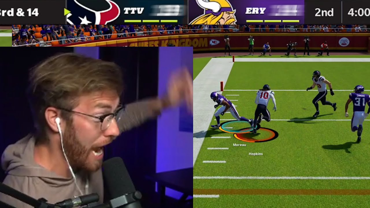 Throne's first MUT game of Madden 22...