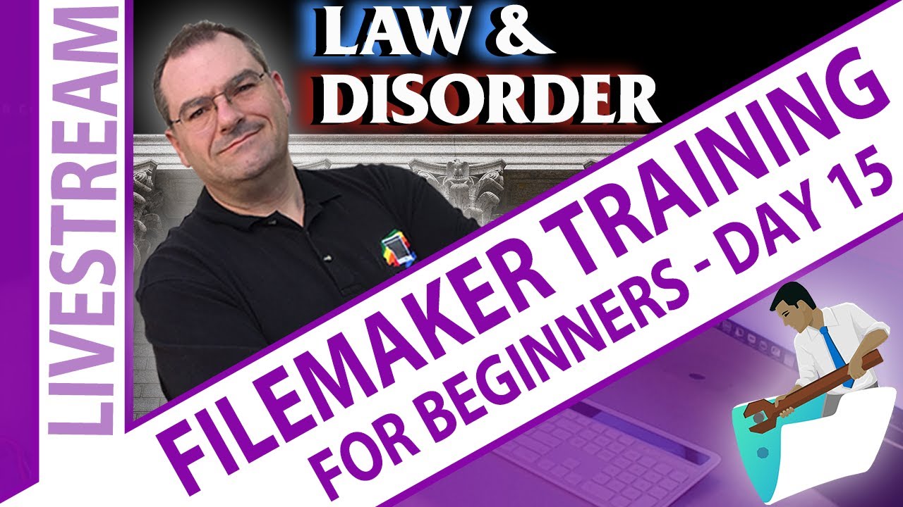 Law & DisOrder Claris FileMaker Beginners Exporting & Importing in FileMaker Day 15 Claris Training
