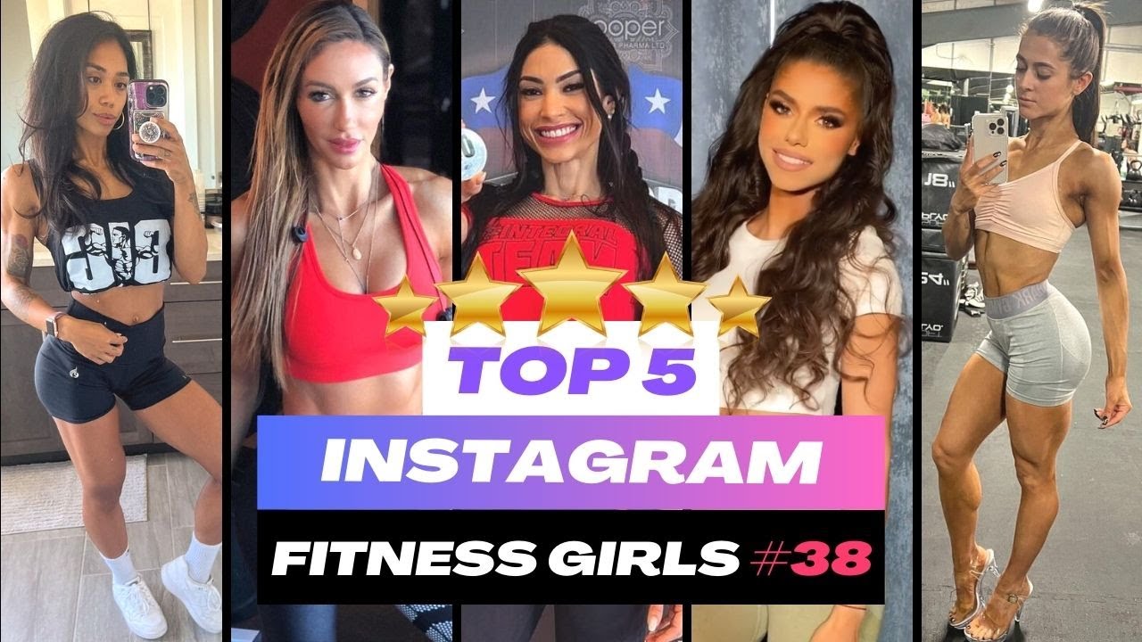 Athletic Girls Is Working Out In Gym | Instagram Fitness Girls