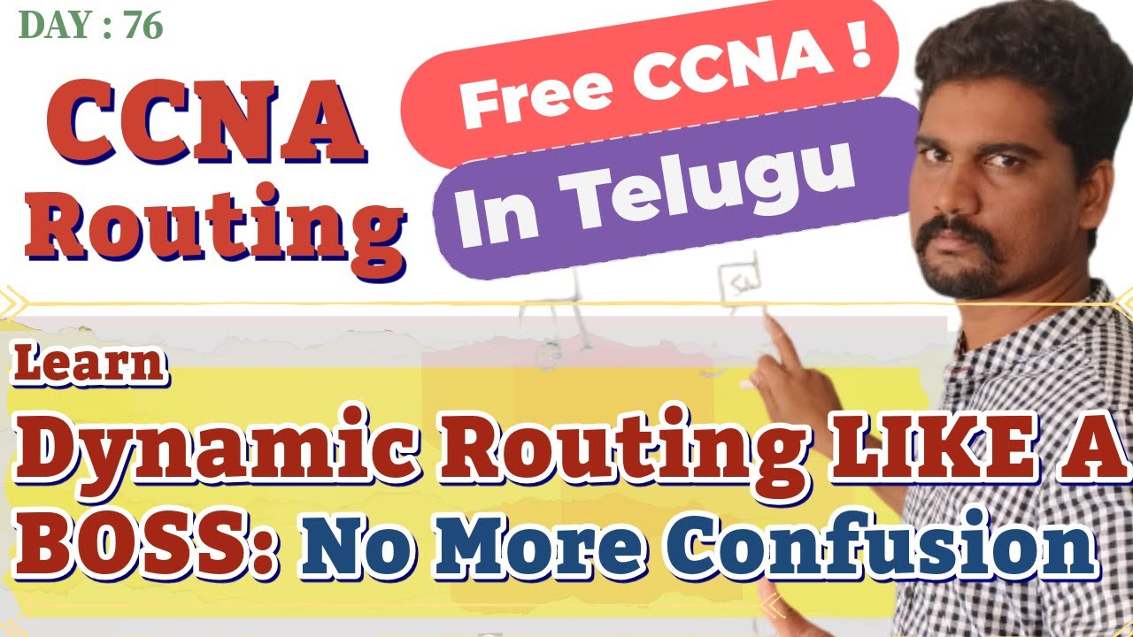 Free CCNA Telugu | Dynamic Routing Explained IN ONE GO: RIP, OSPF, EIGRP & BGP &ndash; in 50 Minutes!