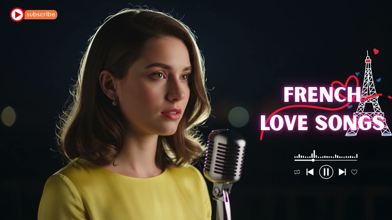 Paris Love Music 🌸 Soft French Songs for Peaceful & Calm Moods