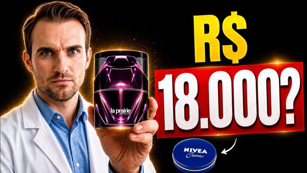 A Farsa do Skincare de Luxo? Analisei o Creme de R$ 18.000 (Dermatologista)