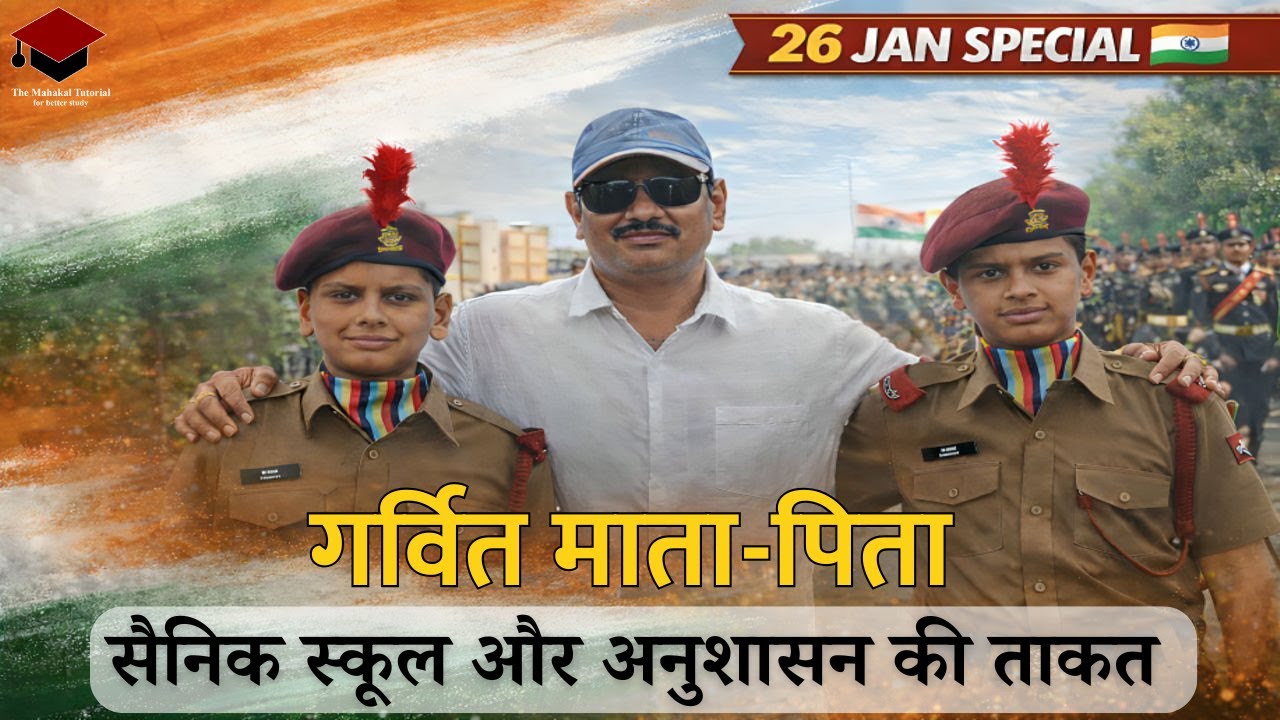 “गर्वित माता-पिता, अनुशासित बच्चे |  सैनिक स्कूल और अनुशासन की ताकत” | 26 January Special|