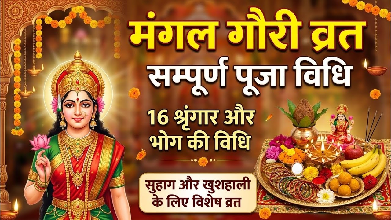 मंगला गौरी व्रत कथा _Mangla Gauri Vrat Katha2026 /संपूर्ण पूजा विधि, शुभ मुहूर्त और व्रत कथा