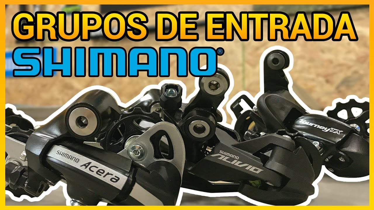 Grupos SHIMANO para sua MTB - ALIVIO - ACERA - ALTUS - TOURNEY (Parte 1)