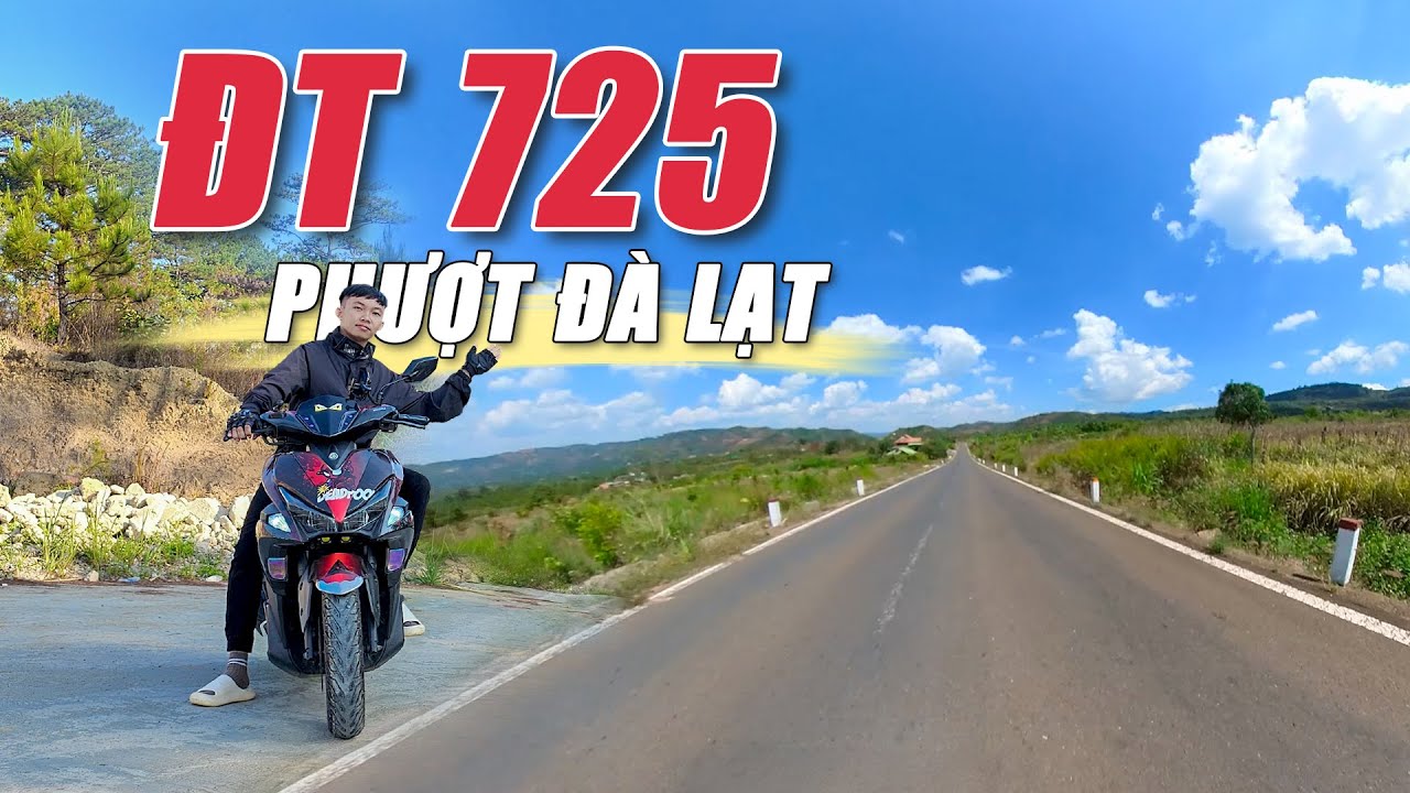 Phượt Đà Lạt không nên bỏ qua cung đường này ĐT 725