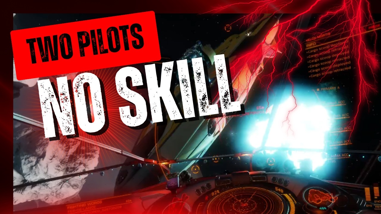 Mk2 thruster FDL's and 0 Skill  - GG's Asteroid belt #elitedangerous