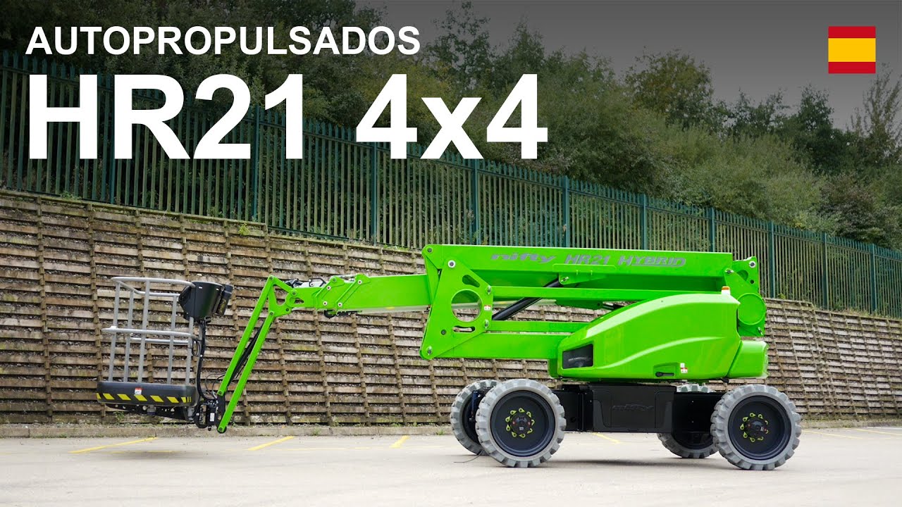 Plataforma elevadora autopropulsado | HR21 4x4 video del product