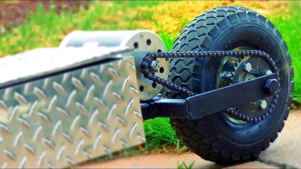 FABRIQUER UNE TROTINETTE ÉLECTRIQUE 1000W [#1]