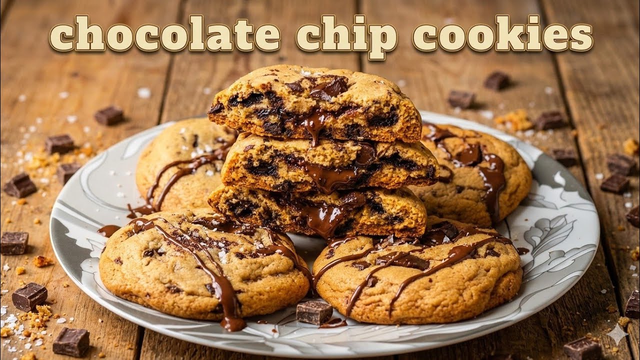 Perfect Chocolate chip Cookies recipe without oven 🍪 for beginners | Better than Crumble 
