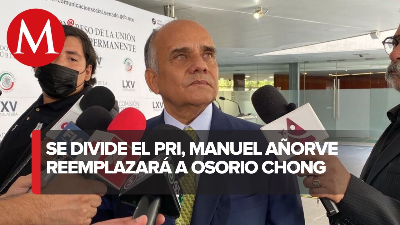 Manuel A&ntilde;orve asume coordinaci&oacute;n del PRI en Senado