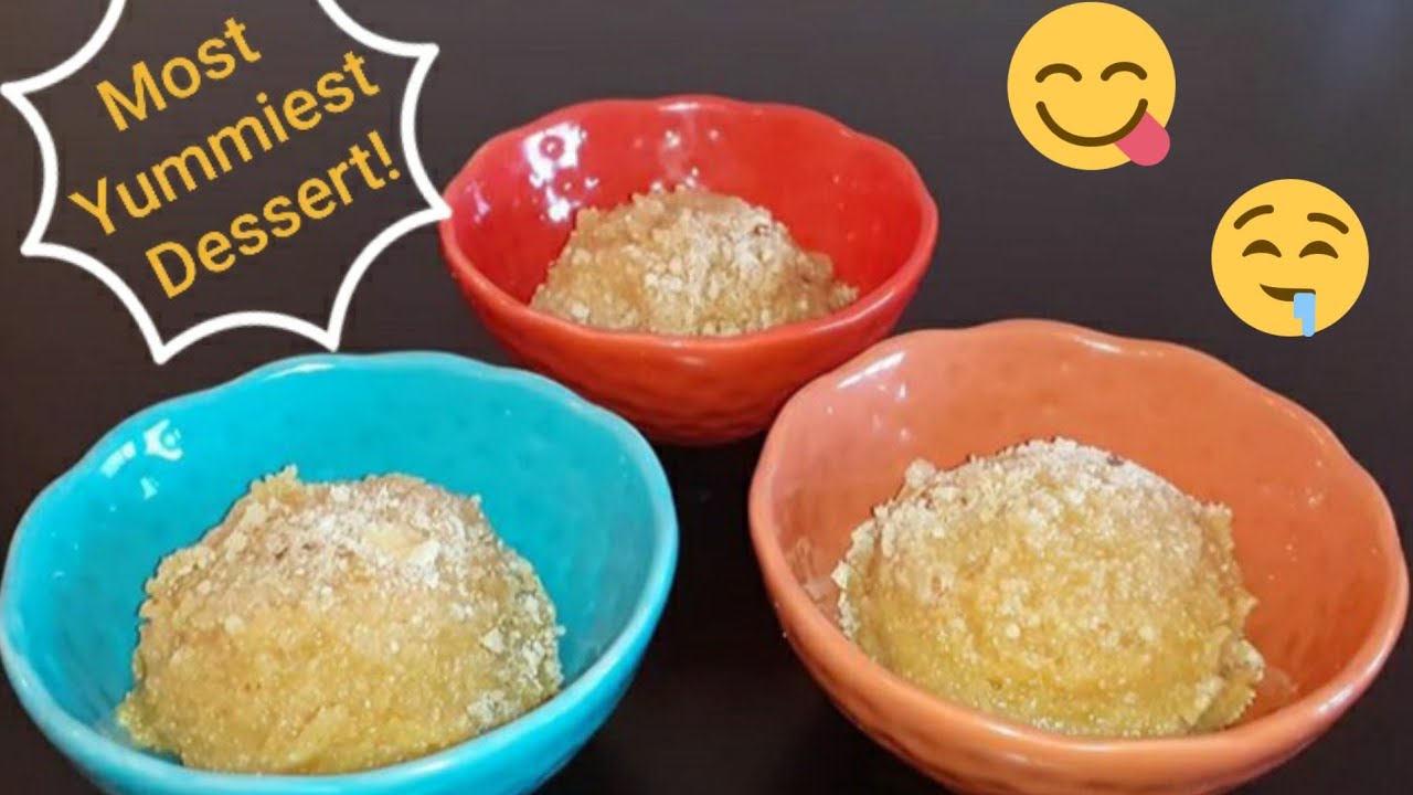 Sooji Halwa/Yummiest Desert with Sooji/5 ingredients only/ Semolina/Rava/Sooji Halwa/TAM's Food Post