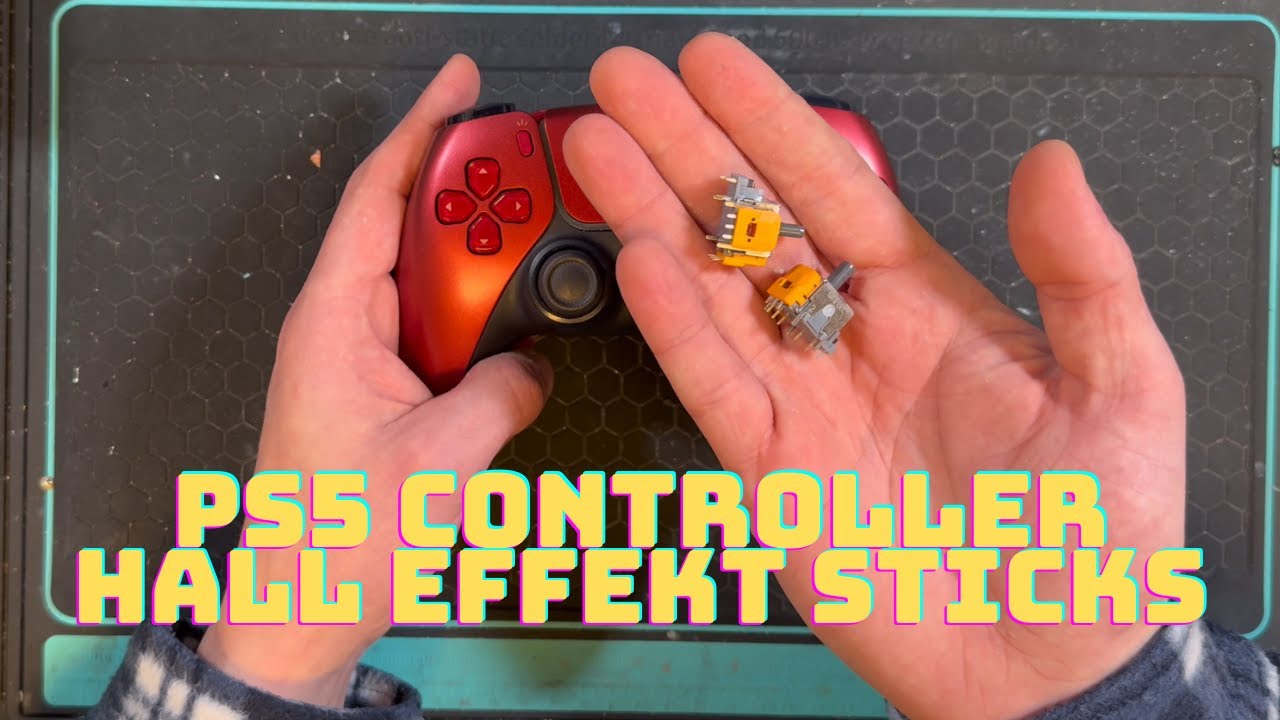 PS5 Controller Stickdrift - Umbau auf Hall Effekt [ganzes Tutorial inkl. Kalibrierung]