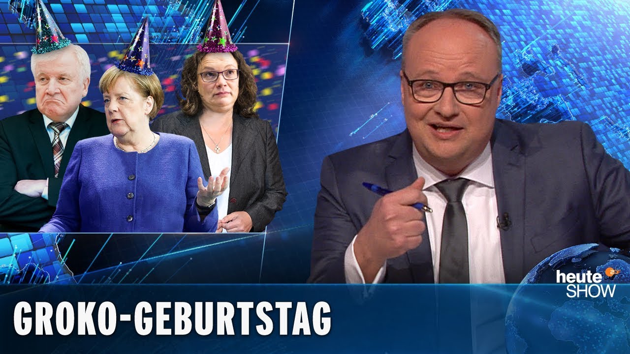 Ein Jahr Groko: Wie lang geht das noch gut? | heute-show vom 22.03.2019