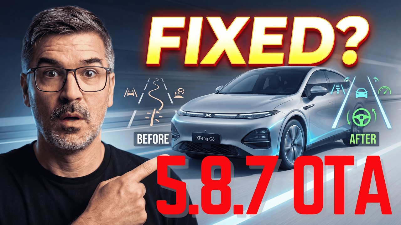Исправлена ​​ли проблема с автопилотом в XPeng 5.8.7? Реальный тест.