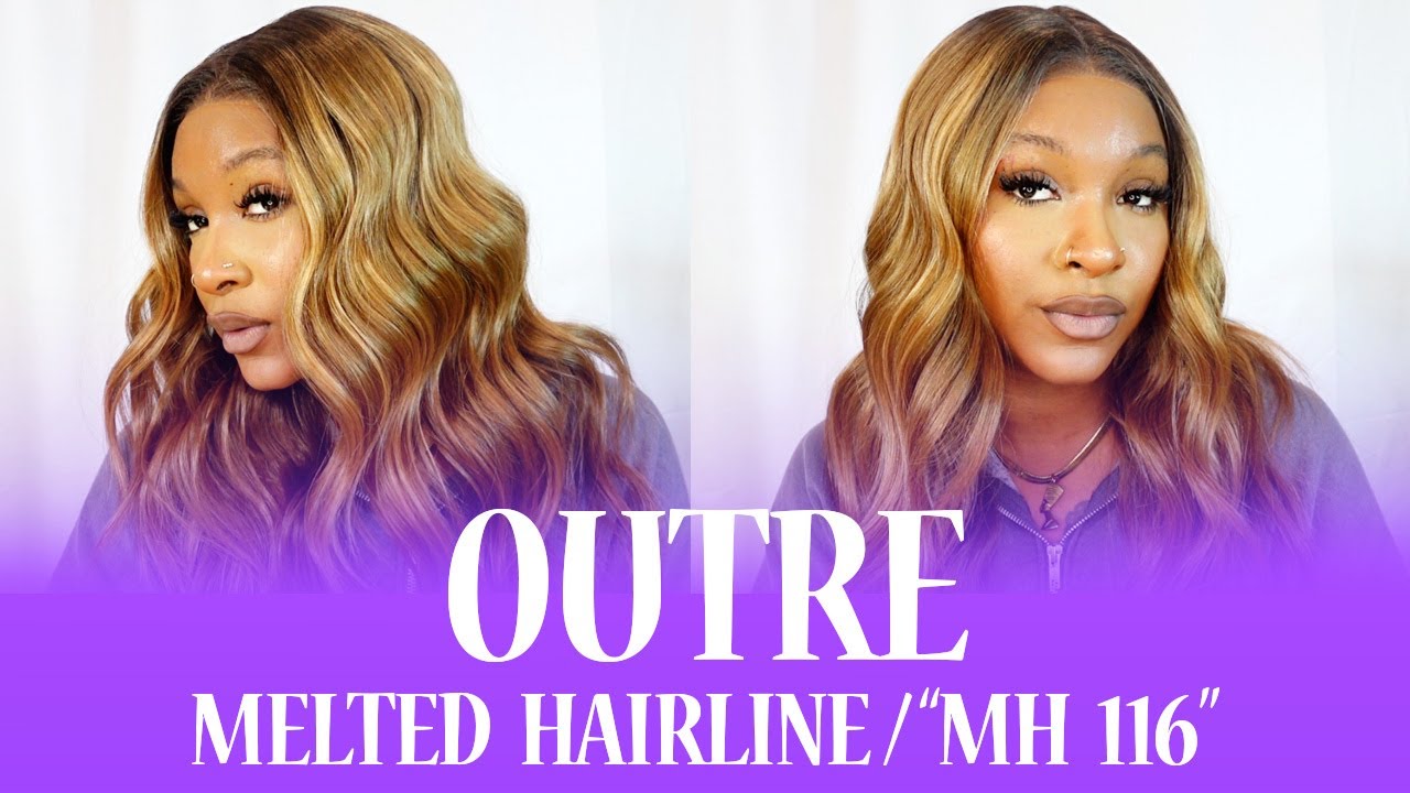 Парик Outre Melted Hairline Glueless HD Lace Front - MH 116 | EBONYLINE.COM