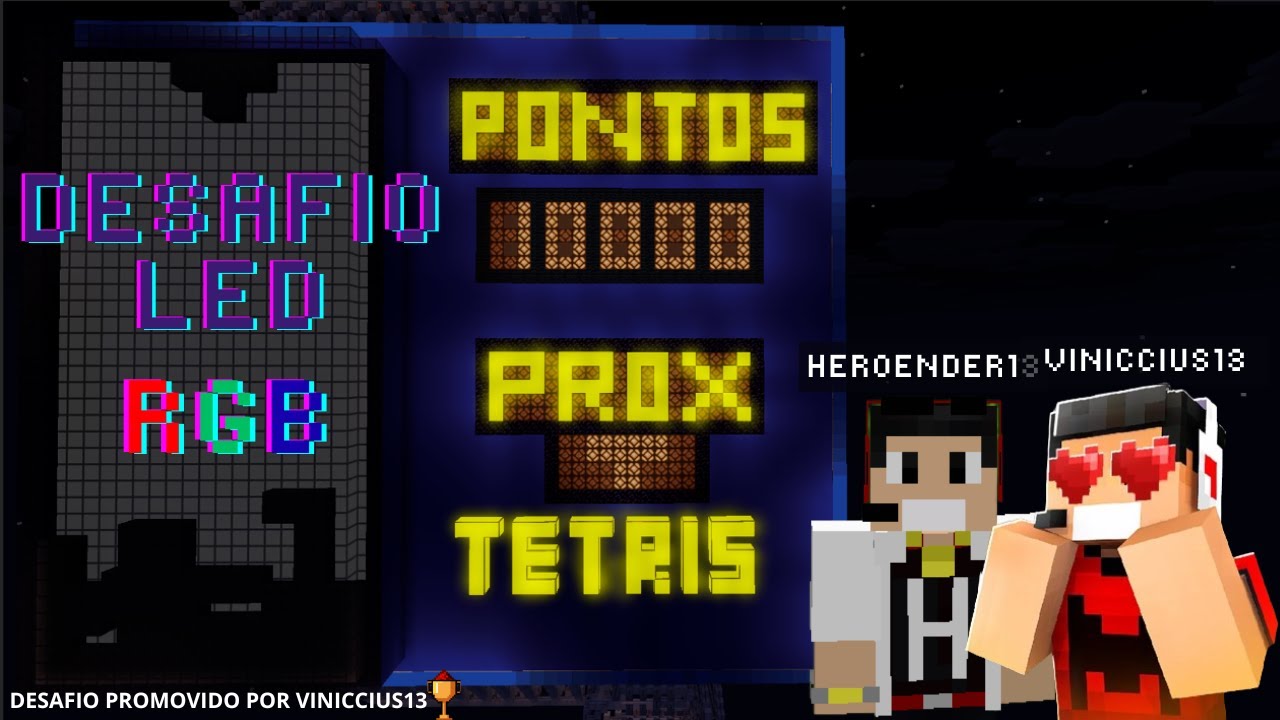 FIZ O TETRIS RGB - DESAFIO LED RGB VINICCIUS13