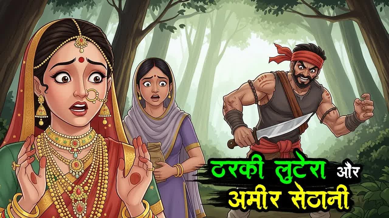 KTV719 ठरकी लुटेरा और अमीर सेठानी, Man Ko Chhu Lene Wali 2 Kahaniya, New Hindi Story