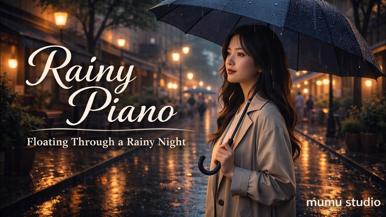[1 Hour] Rainy Dream Piano 🌧️ | Cozy Piano | mumu studio