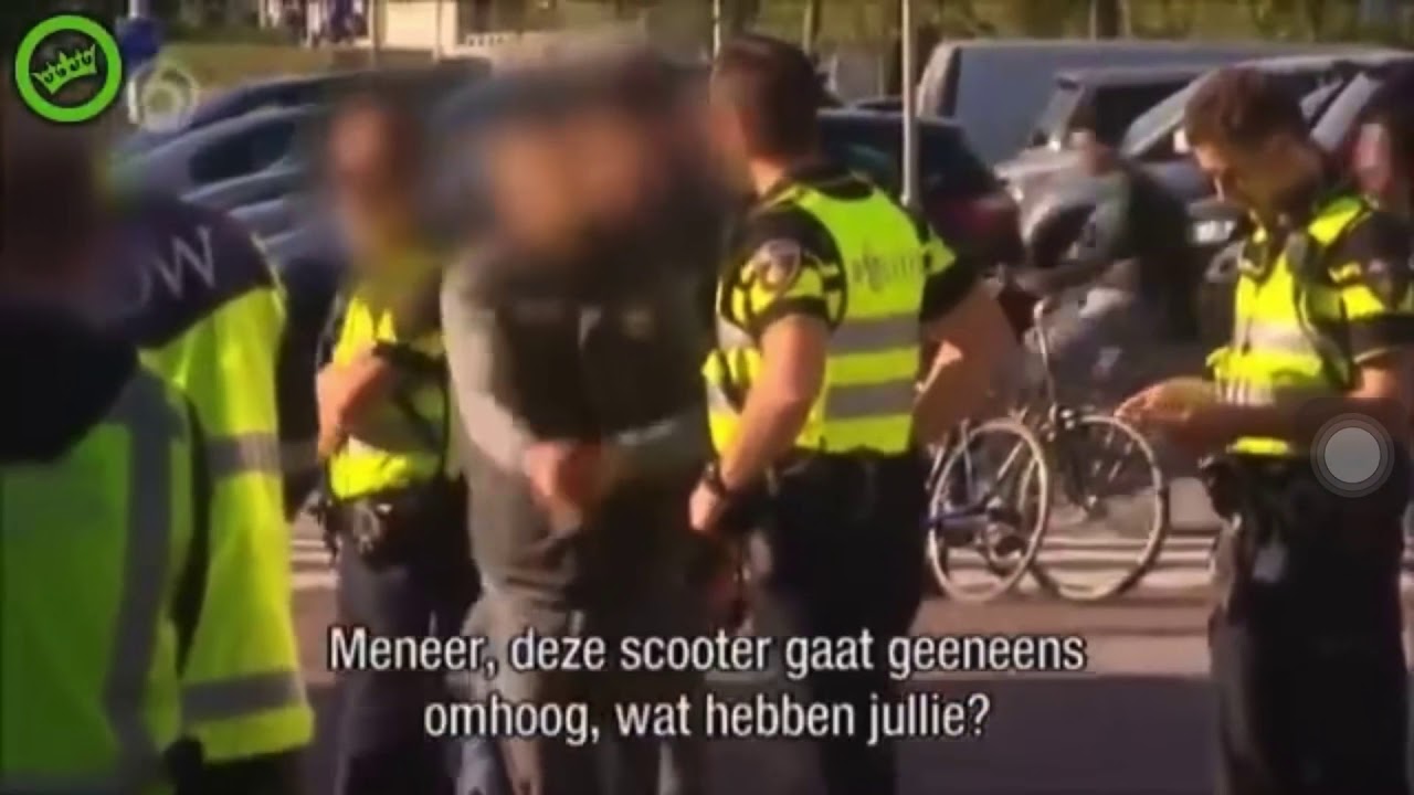 Marokkaan wordt afgevoerd na agressiviteit!! (WEGMISBRUIKERS)