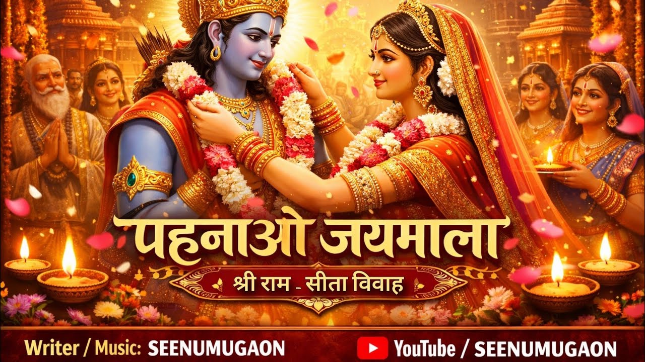 श्री रघुवर कोमल कमलनयन | पहनाओ जयमाला | Siya Ram Vivah Song 2026 | Ram Bhajan | Seenumugaon