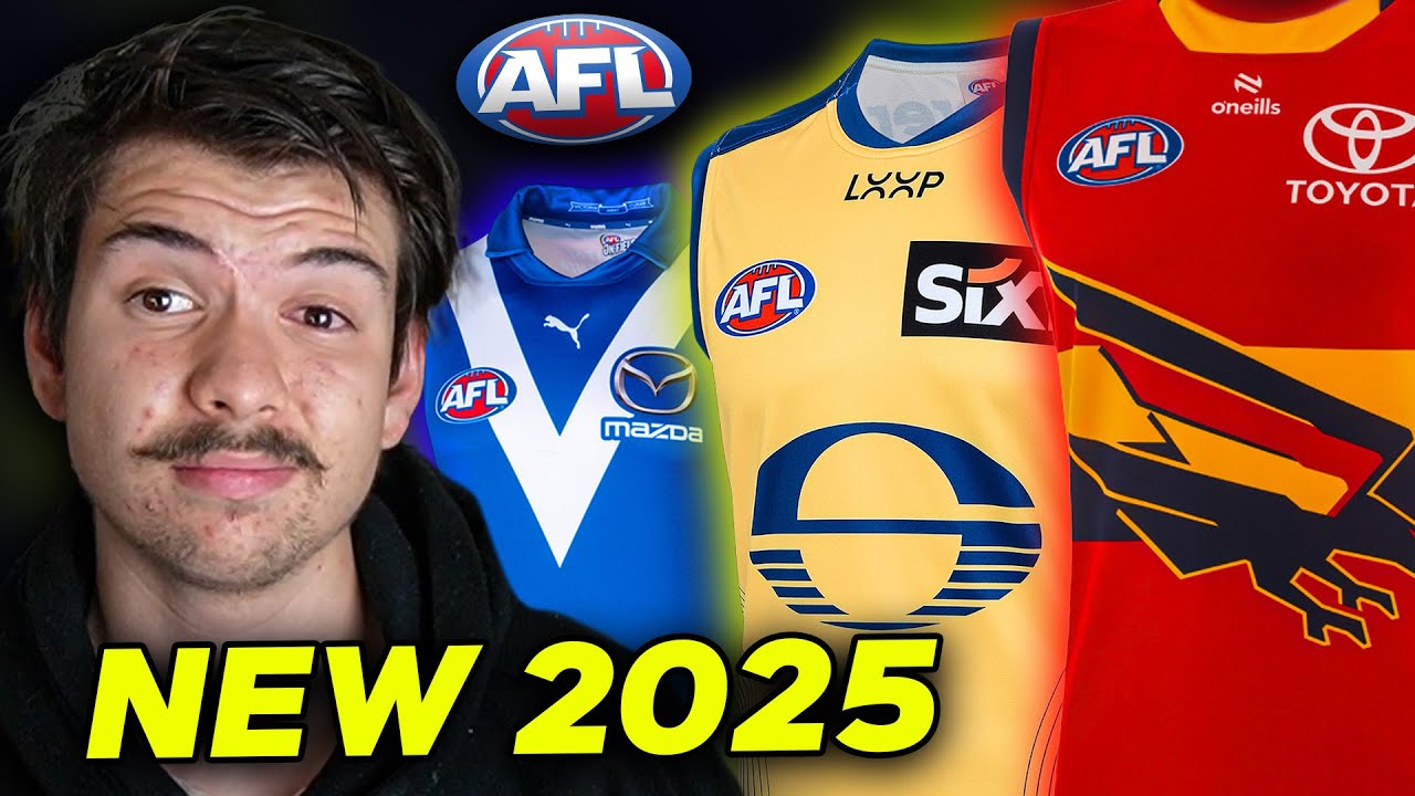 EVERY NEW AFL GUERNSEY IN 2025!