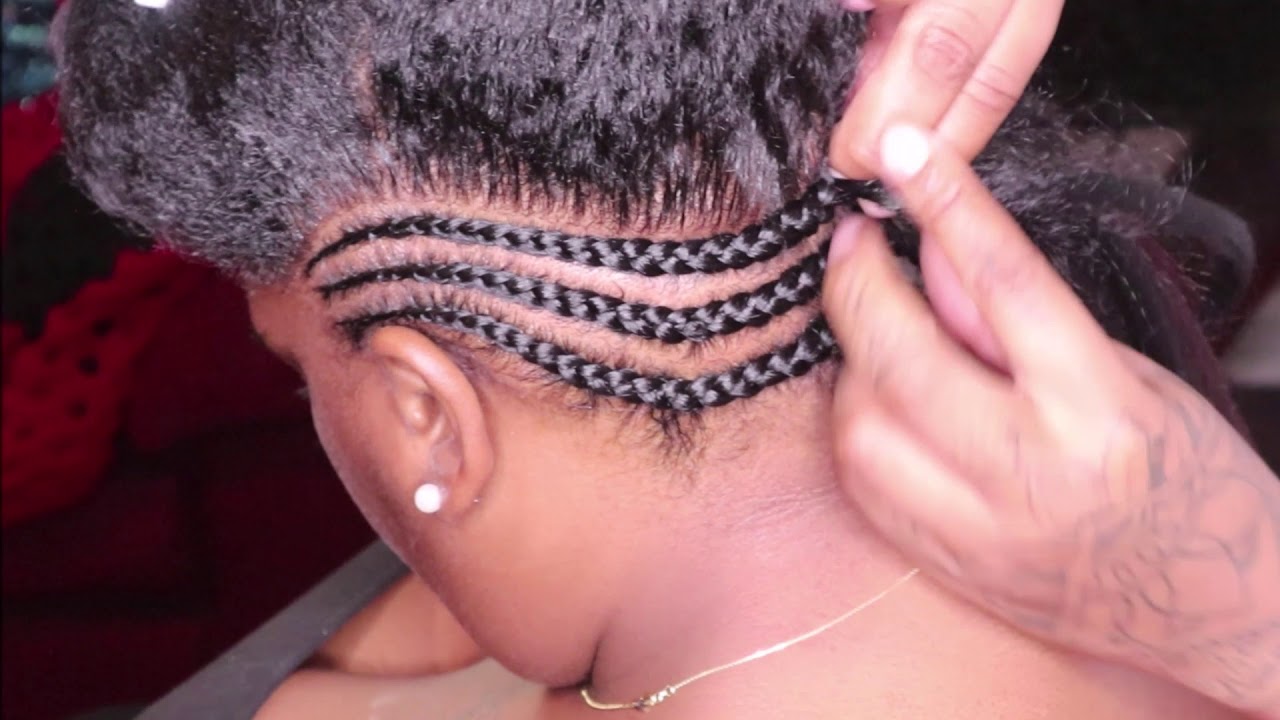 The neatest lemonade braids EVER!! | INNOCENCE HAIR
