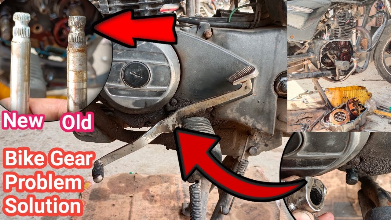 Bajaj Platina Gear Problem Solution | Motorcycle Gear Shifting Problem 🧐