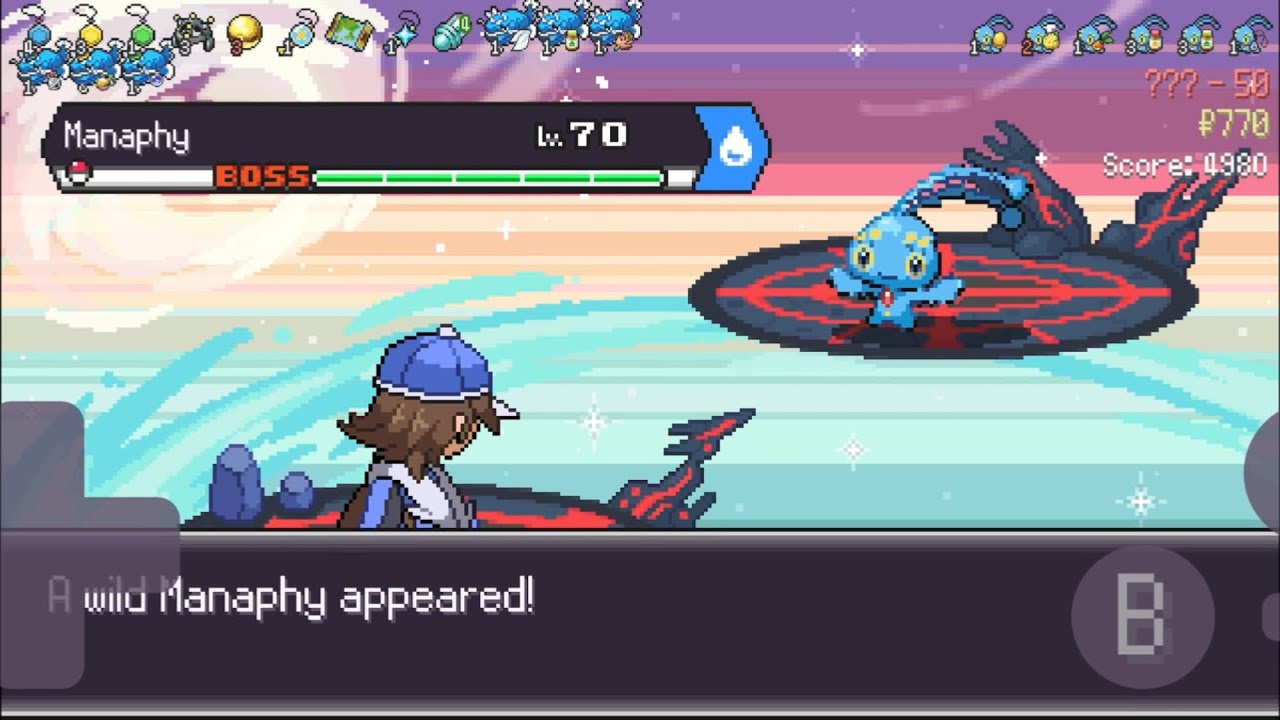 Pokémon Rogue Daily Run Challenge (01/16/26) MANAPHY BOSS | ALL 50 STAGES CLEARED 
