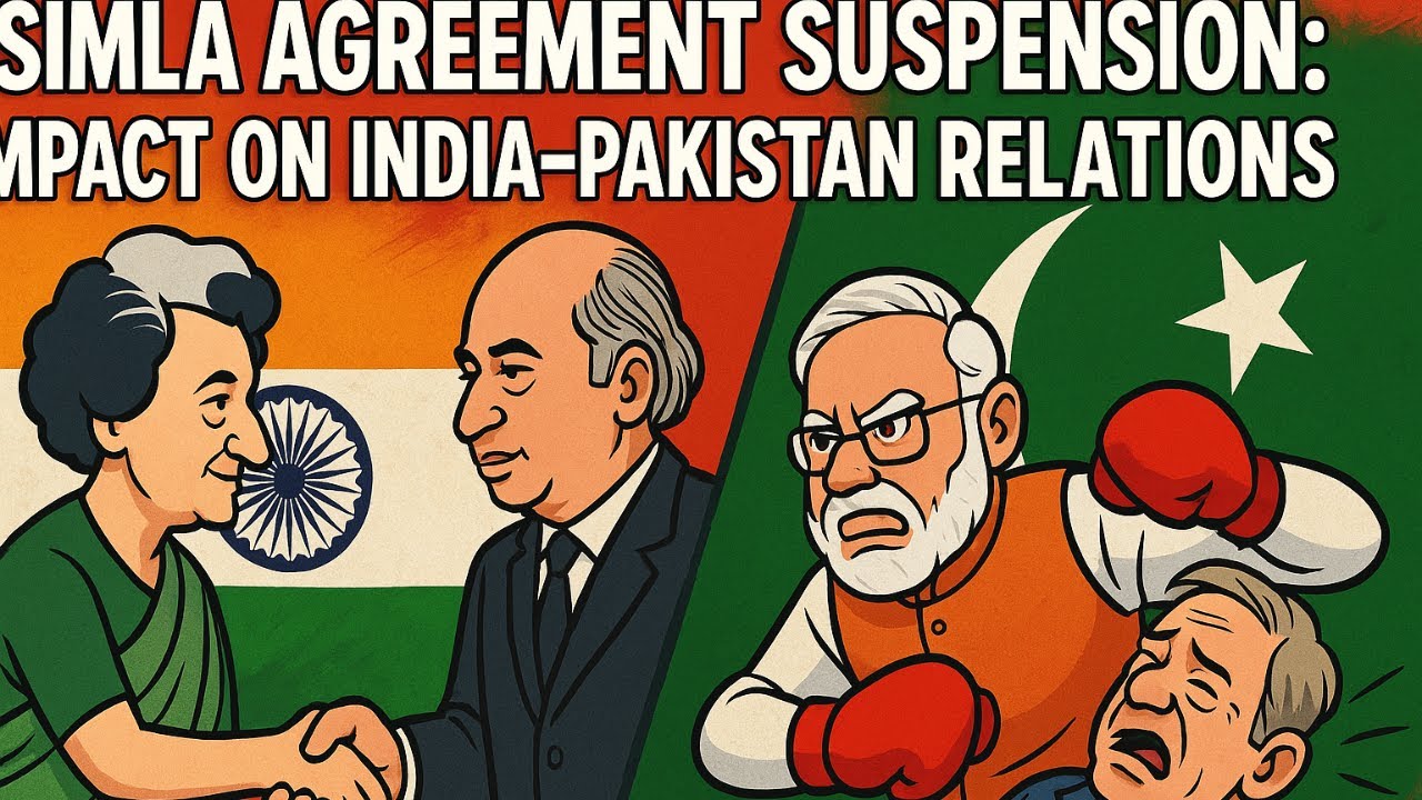 Simla Agreement Suspended? 🇵🇰 | Impact on India-Pakistan Relations | Strategic Shift Explained🔥- 804