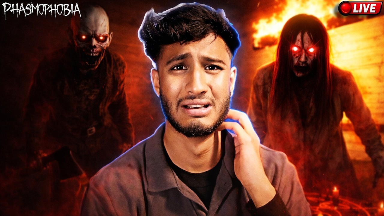 PHASMOPHOBIA LIVE 😱 | Real Ghost Hunt 👻