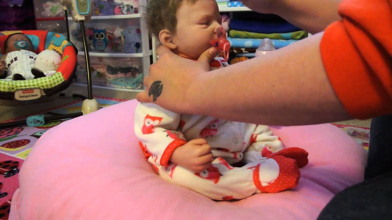 Little Miss Journey gets changed and has her morning bottle!!!
