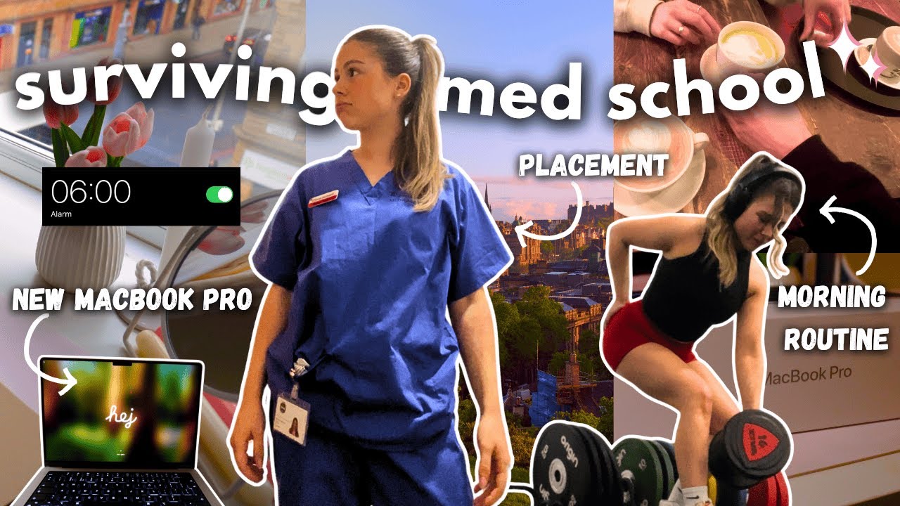 UNI VLOG 🩺📚 // morning routine, new macbook, placement
