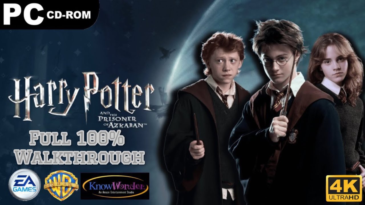 Harry Potter and the Prisoner of Azkaban [PC] Full 100% Walkthrough - 4K60ᶠᵖˢ UHD