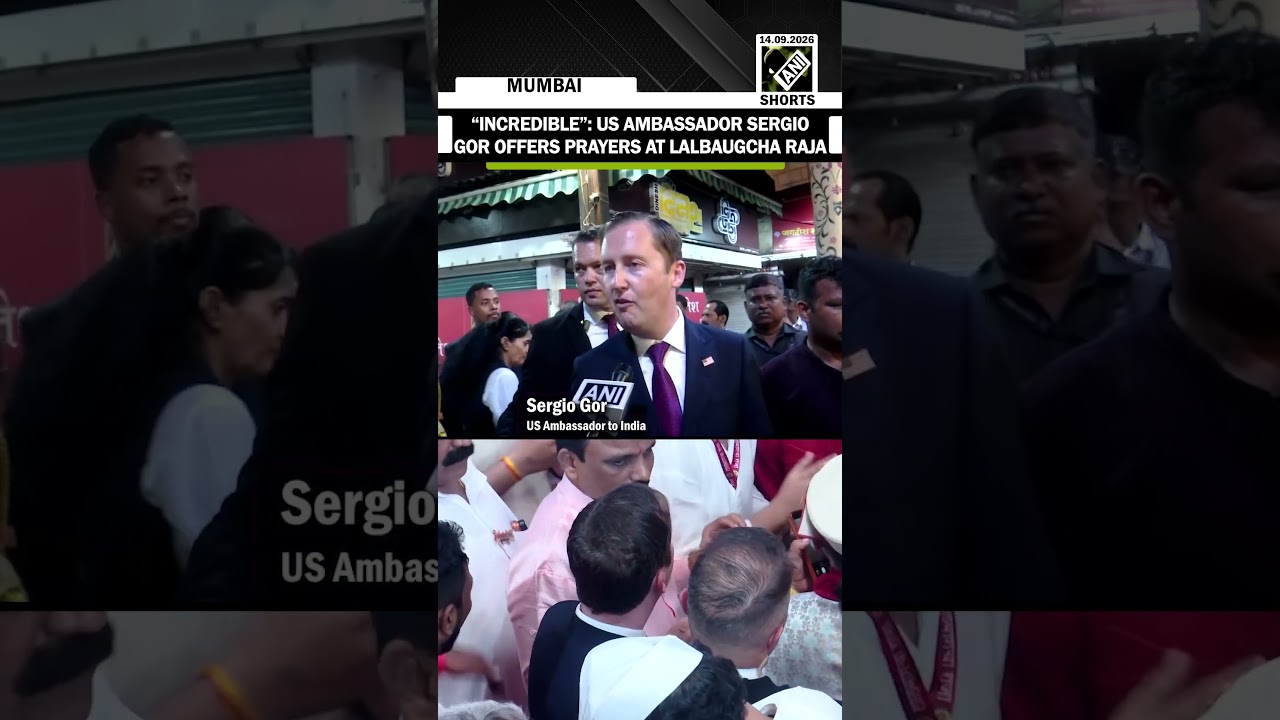 Energy is incredible: US Ambassador to India Sergio Gor offers prayers at Lalbaugcha Raja