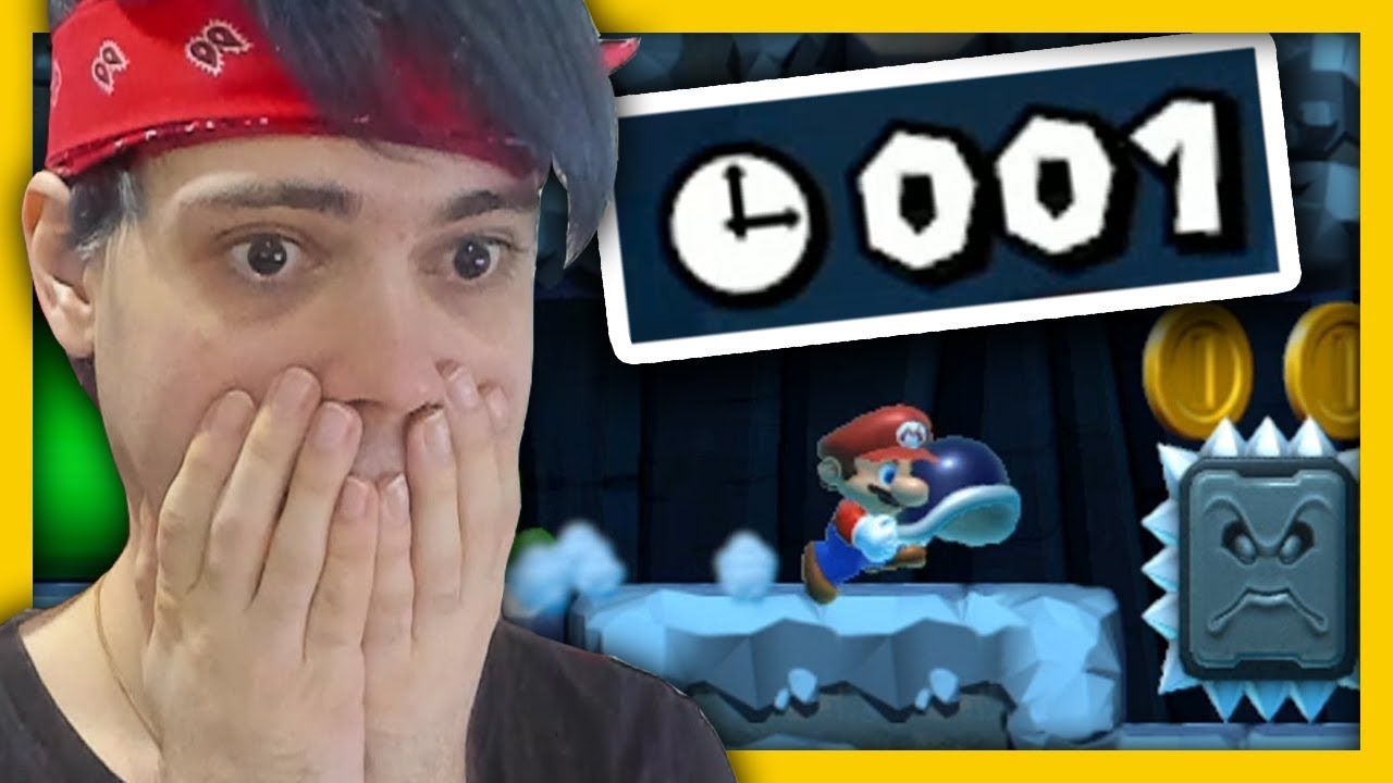 JE FINIS CES NIVEAUX À LA DERNIÈRE SECONDE...! - SUPER MARIO MAKER (WII U)