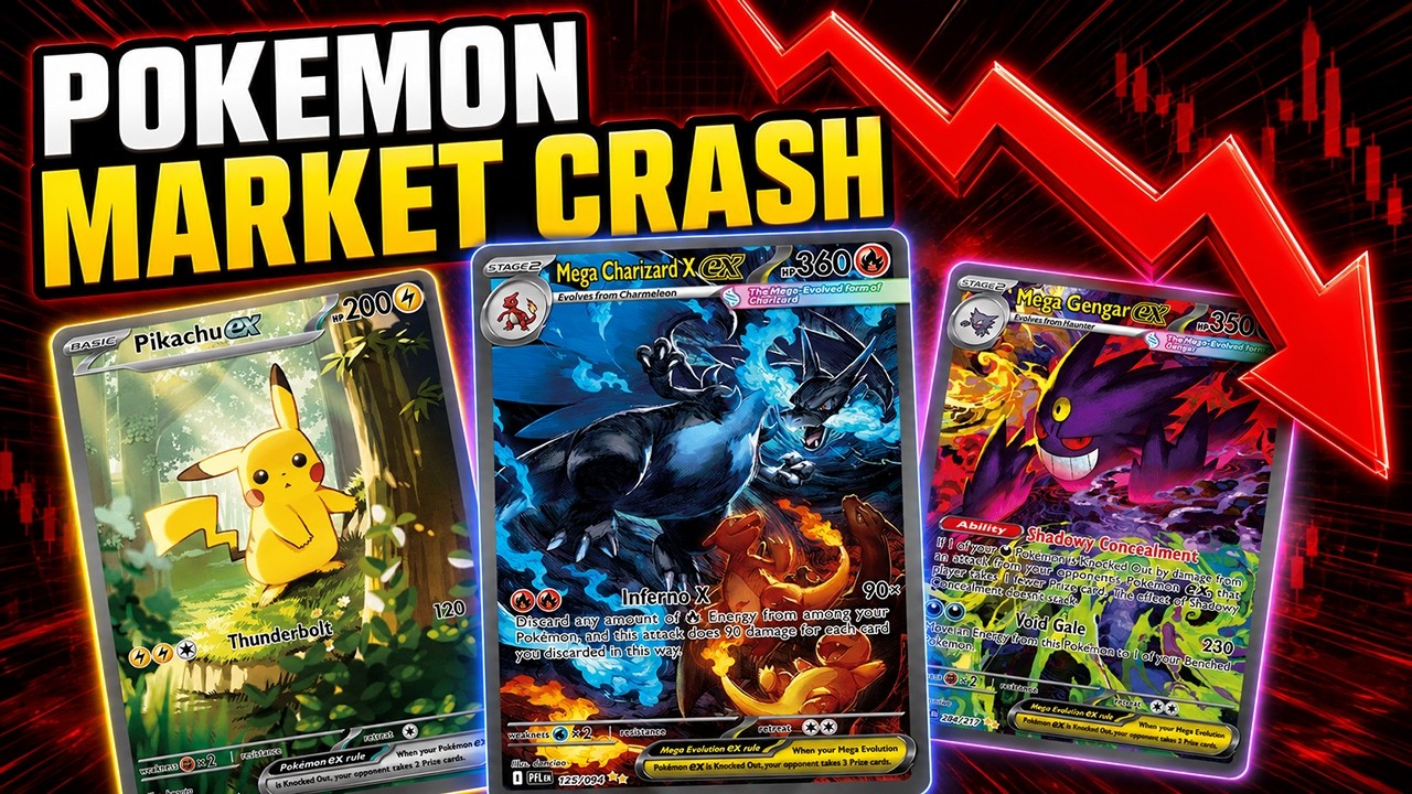 POKEMON MARKET CRASHING ! Top Cards to Buy NOW!