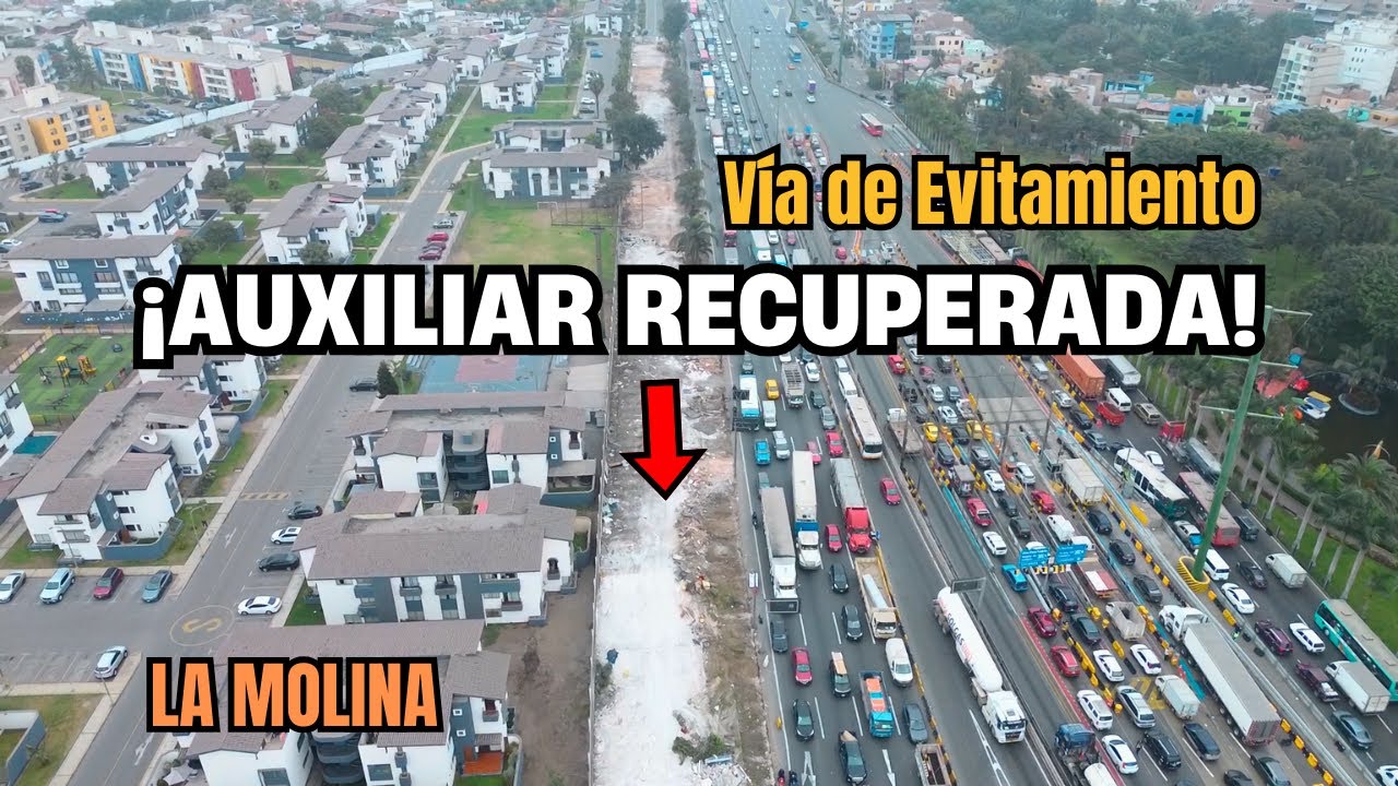 ¡Liberan la vía auxiliar de Evitamiento en La Molina! | Peaje Separadora Industrial | Lima Perú 2025