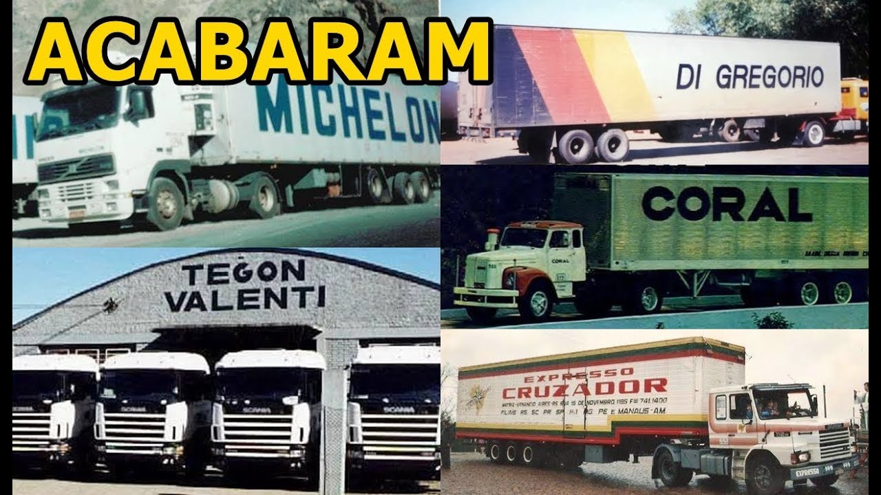 TRANSPORTADORAS QUE FALIRAM OU ENCERRARAM SUAS ATIVIDADES - PARTE 1