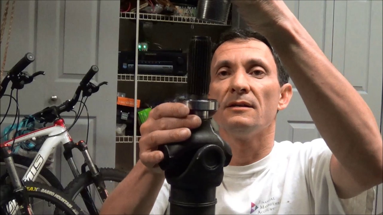 Mercedes driveshaft removal and bearing replacement