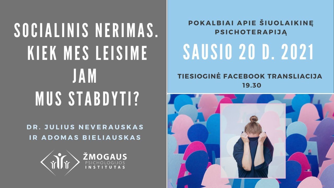 Socialinis nerimas. Kiek mes leisime jam mus stabdyti?
