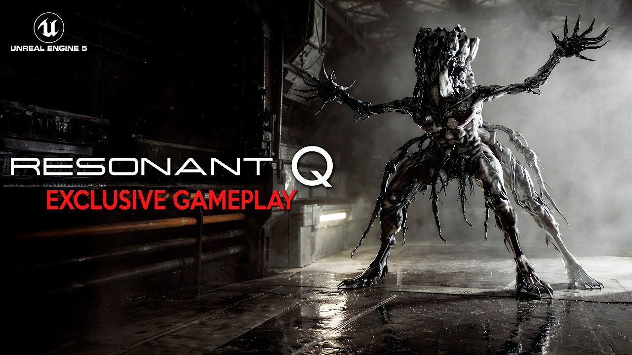 RESONANT Q New Monsters like ILL | Brutally Gross ULTRA REALISTIC Space Horror in Unreal Engine 5